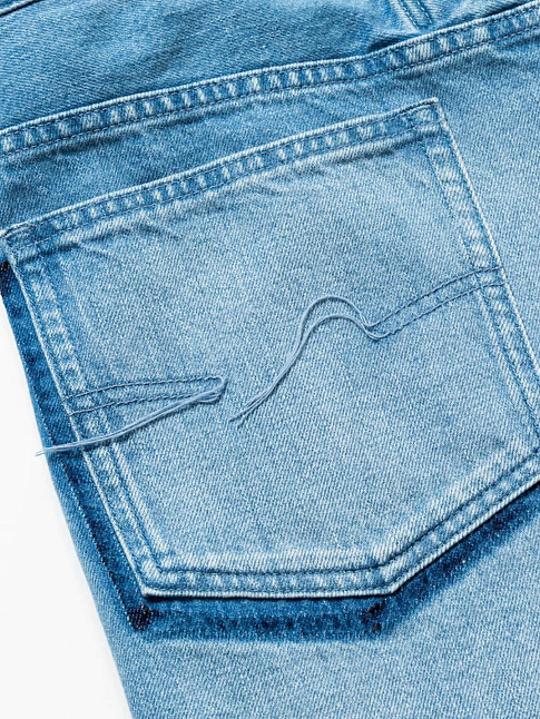 Джинсы FADE DENIM WRAP (размер L, цвет Синий)