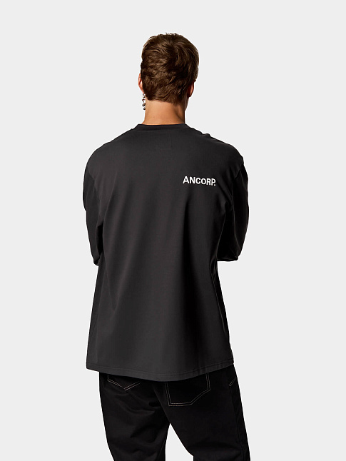 Лонгслив (размер XS, цвет Темно-серый)