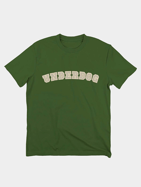 Футболка College Logo (размер XL, цвет Зеленый)