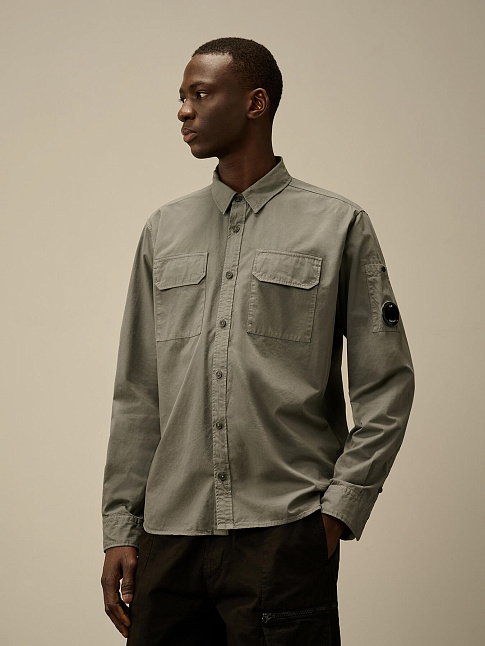 ORGANIC GABARDINE LENS SHIRT (размер M, цвет 935)