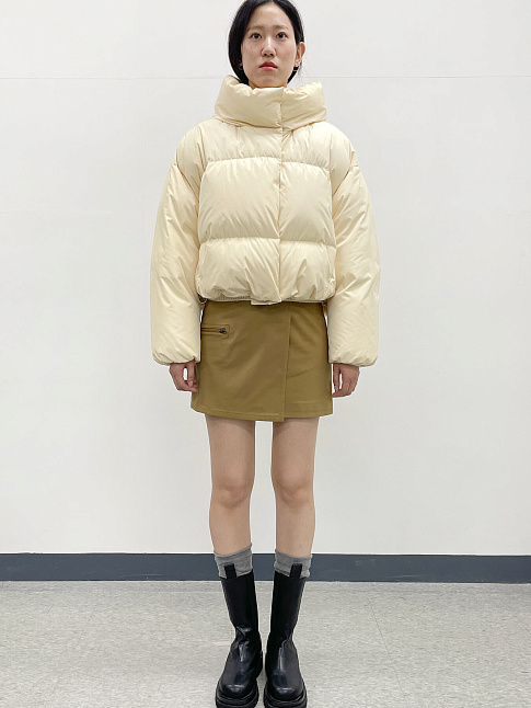 Пуховик HOOD (размер one size, цвет Желтый)