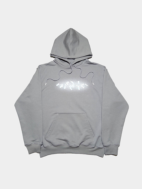 Худи ФЛЭТИ (размер L, цвет Серый)