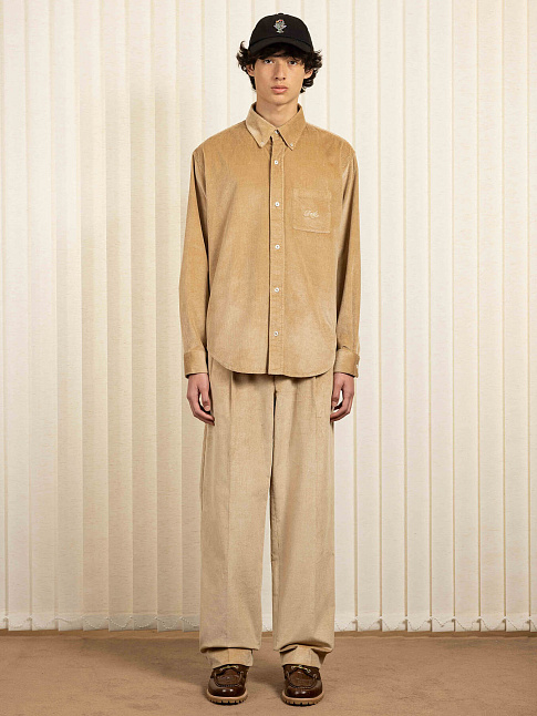 Рубашка CORDUROY (размер XL, цвет Бежевый)