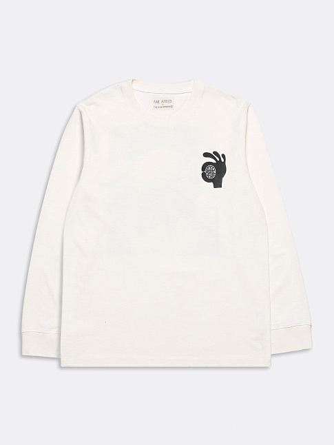 Лонгслив CUFFED (размер XL, цвет Белый)