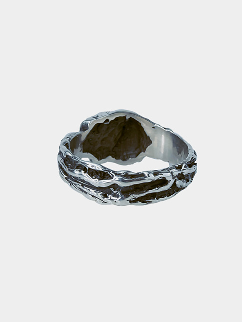 Кольцо DISTORTED (размер 18, цвет Серебряный)