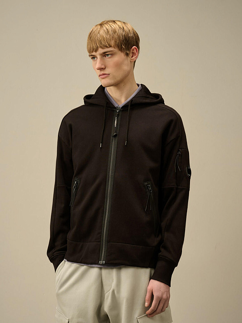 Худи DIAGONAL RAISED FLEECE FULL ZIP (размер XL, цвет 999)