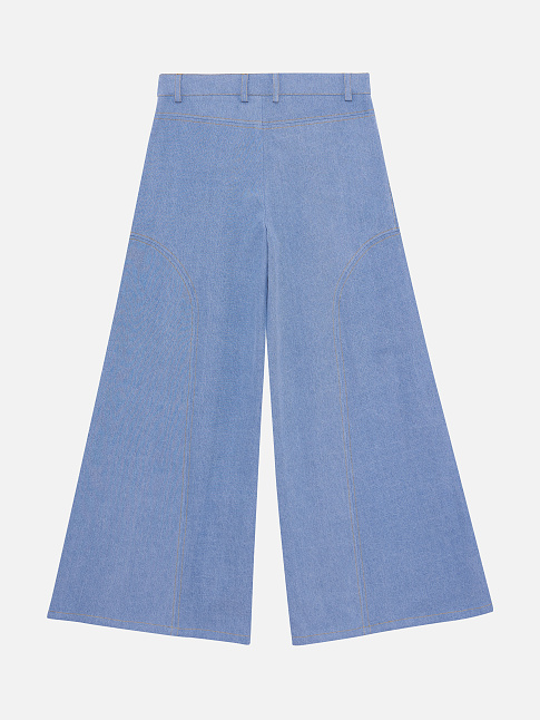 Джинсы Шаровары (размер M, цвет Голубой)