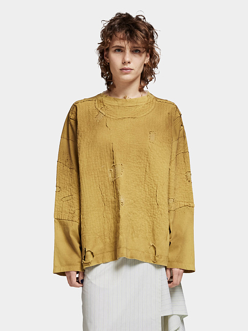 Лонгслив REI OVERSIZED (размер XXL, цвет Желтый)