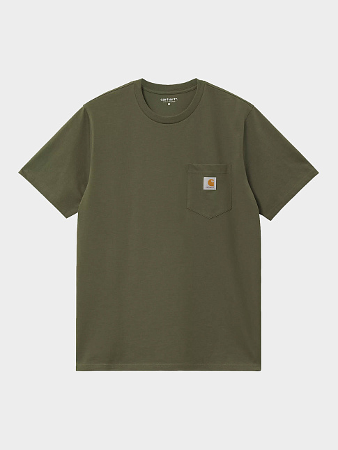 Футболка S/S POCKET (размер M, цвет Темно-зеленый)