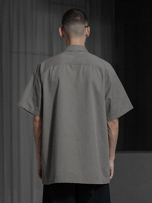 Рубашка OVERSIZED WASHED (размер L, цвет Серый)