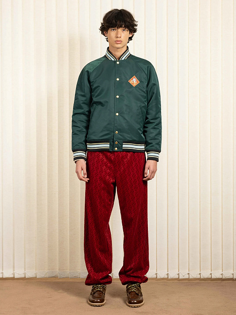 Бомбер POLO (размер XXL, цвет Темно-зеленый)