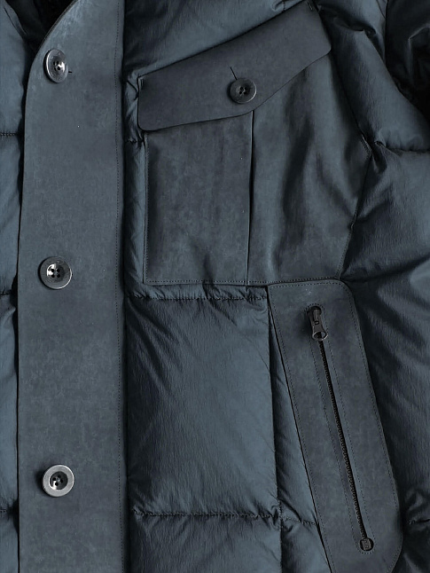 Пуховик SNIPER COMBO DOWN (размер 54     , цвет Синий)