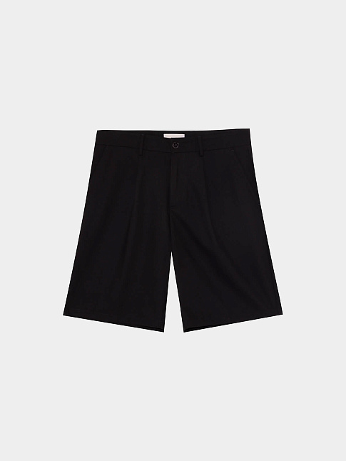 Шорты DOUBLE PLEAT (размер 52, цвет BLACK)