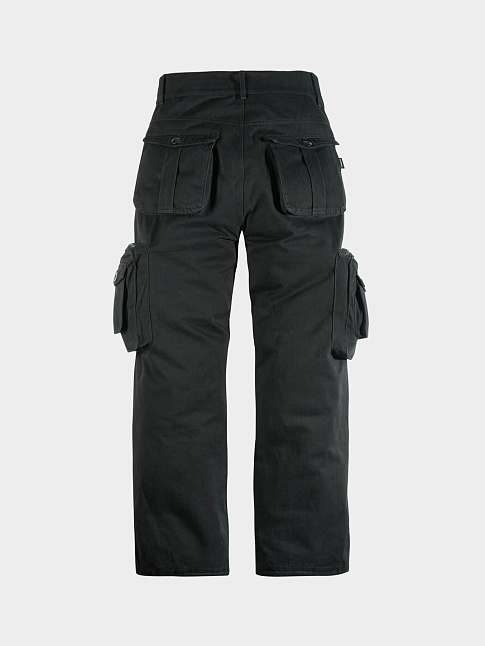 Брюки AT WORK CARGO (размер S, цвет Черный)