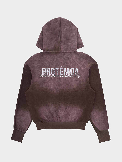 Худи REVERSED (размер S, цвет Коричневый)