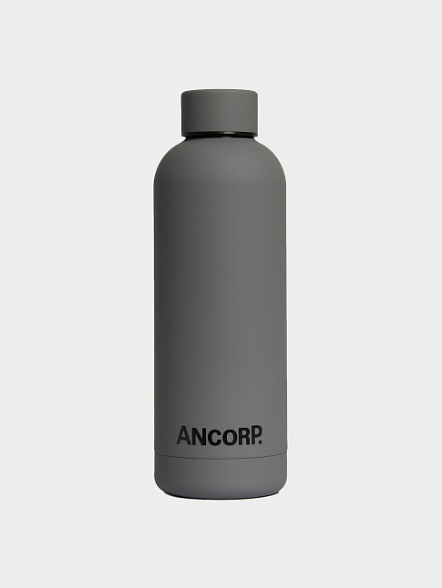 Бутылка металлическая (размер one size, цвет Серый)