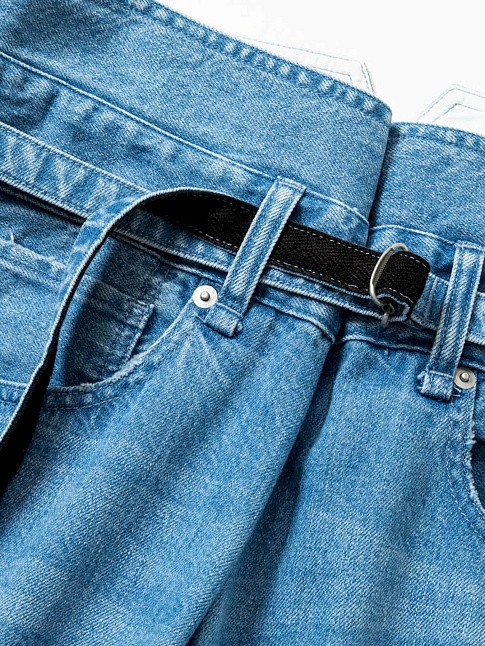 Джинсы FADE DENIM WRAP (размер L, цвет Синий)