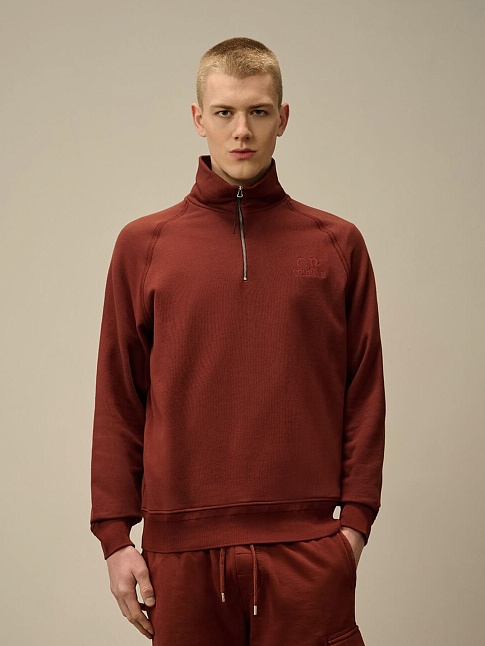 Свитшот DIAGONAL RAISED FLEECE HALF ZIP LOGO (размер XL, цвет 598)