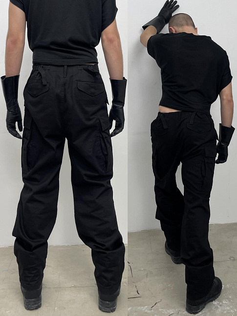 Брюки S-66 CARGO (размер XL, цвет Черный)