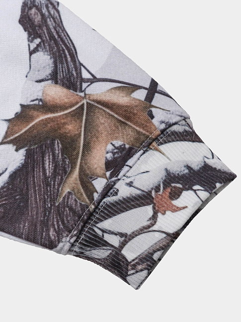 Лонгслив SNOW CAMO (размер M, цвет Белый)