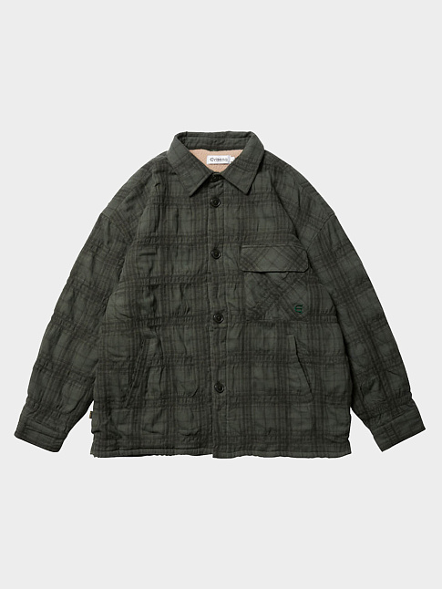 Куртка SHAO PLAID FLEECE (размер L, цвет Зеленый)