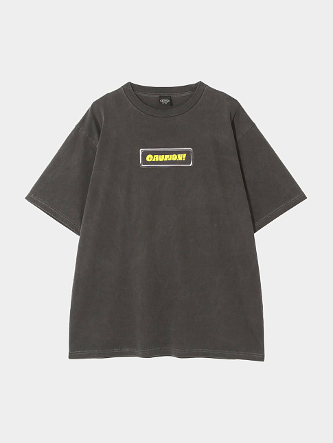 Футболка PUMICE CAUTION! (размер M, цвет Черный)