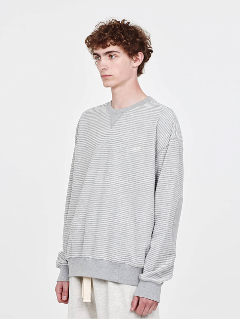 Свитшот INSIDEOUT STRIPE (размер XL, цвет Серый)