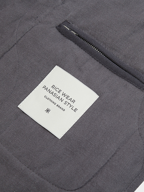 Лайнер DOUBLE-SIDED OVERSIZE (размер S, цвет Серый)