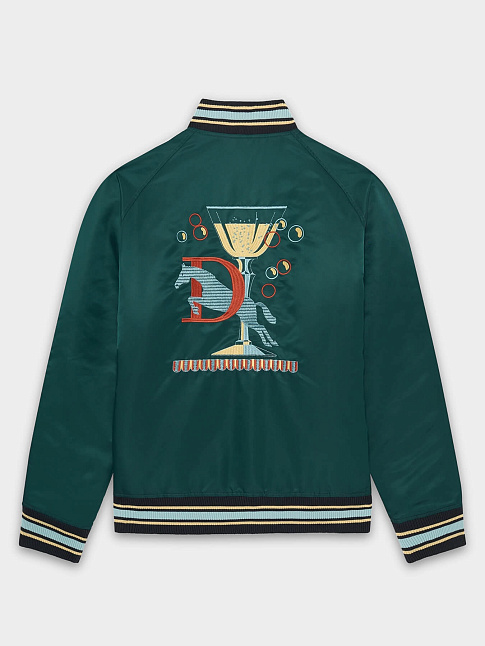 Бомбер POLO (размер XXL, цвет Темно-зеленый)