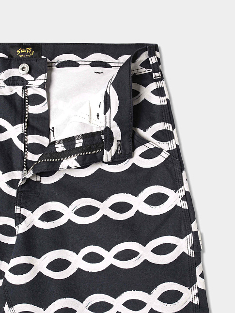 Шорты PAINTER (размер 30, цвет BLACK WAVE)