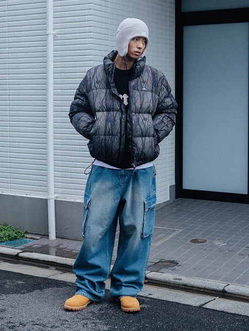 Пуховик OG PUFFER DUCK DOWN PARKA (размер M, цвет Разноцветный)