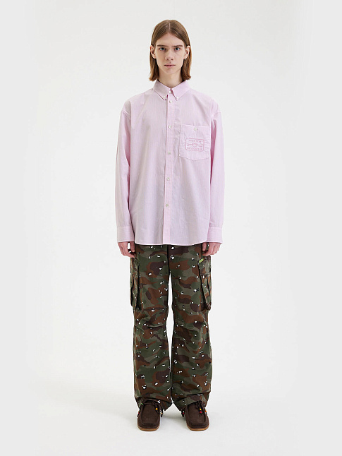 Брюки MILITARY CAMO CARGO (размер M, цвет Зеленый)