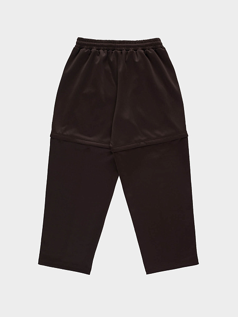 Брюки PUB ZIP OFF TRACK (размер XL, цвет Коричневый)