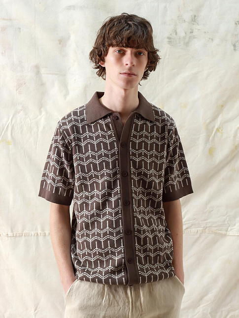 Кардиган ZIGGER (размер XL, цвет Темно-коричневый)