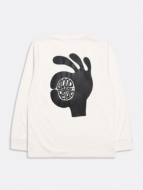 Лонгслив CUFFED (размер XL, цвет Белый)