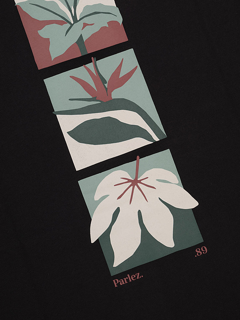 Футболка FLORA (размер XL, цвет Черный)