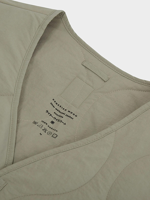 Жилет LINER WAISCOT OVERSIZE (размер XL, цвет Светло-зеленый)