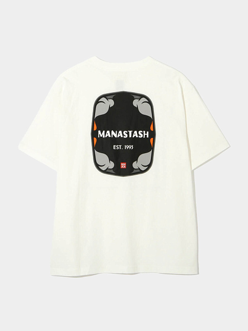 Футболка MHAK LOGO POCKET (размер S, цвет Белый)