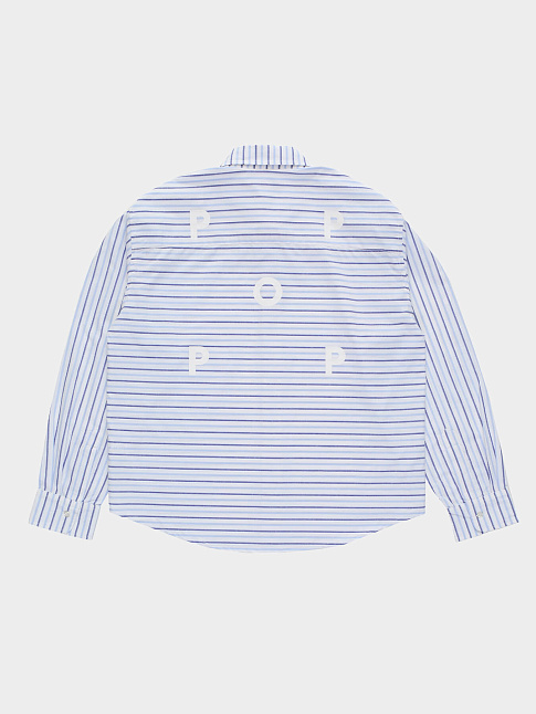 Рубашка STRIPED LOGO (размер XL, цвет Белый)