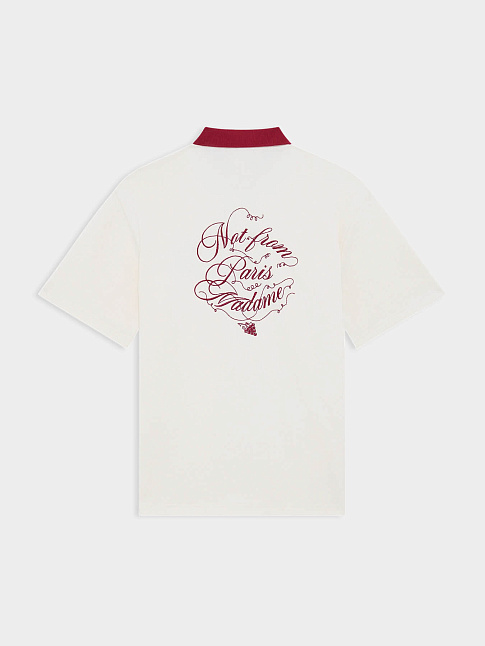 Рубашка PIQUEE SLOGAN VIGNES (размер L, цвет Бежевый)