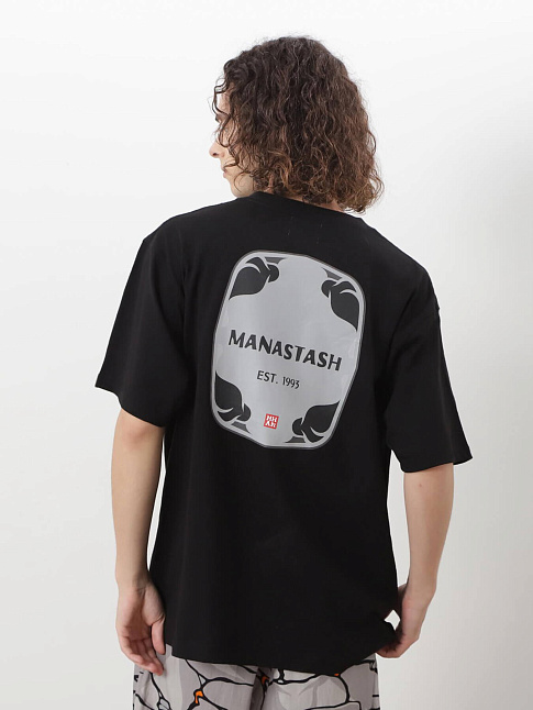 Футболка MHAK LOGO POCKET (размер S, цвет Черный)