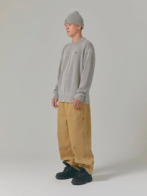 Свитер MICRO BOX TWO TONE (размер L, цвет Серый)