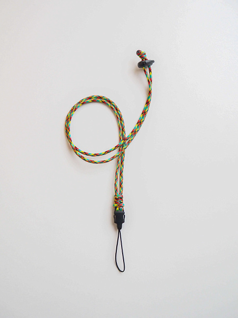 Шнурок 35 мм на шею (размер one size, цвет Разноцветный)