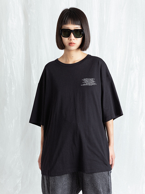 Футболка BAS BINARY (размер M, цвет Черный)