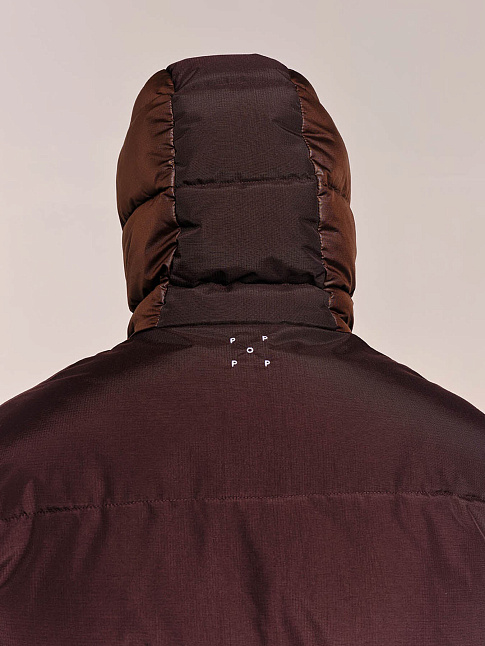 Пуховик PUFFER (размер XL, цвет Коричневый)