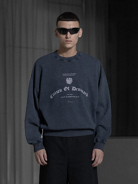 Свитшот CITIZEN PRINTED (размер L, цвет Черный)