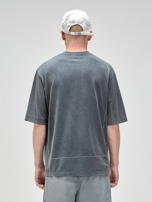 Футболка OBLIQUE (размер XL, цвет Серый)