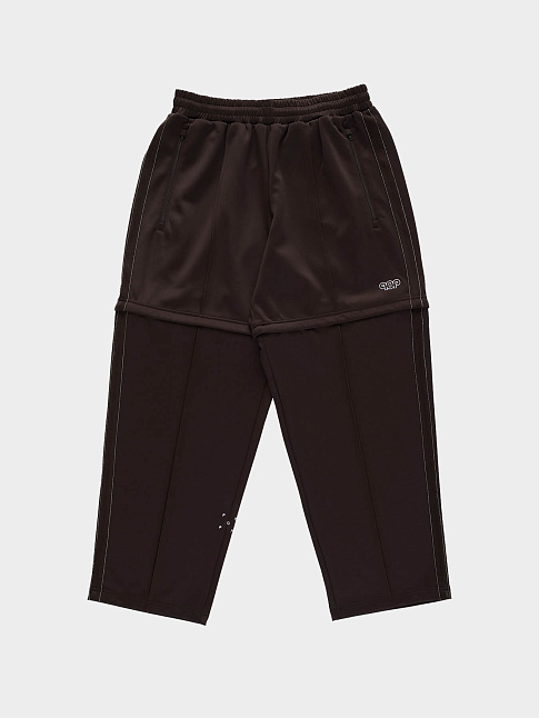 Брюки PUB ZIP OFF TRACK (размер XL, цвет Коричневый)