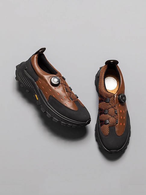 Кроссовки PG SHOT PREMIUM (размер 42, цвет Коричневый)