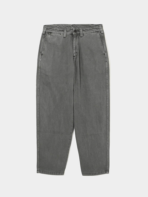 Брюки HEMP WASHED BAGGY (размер XL, цвет Черный)